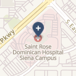 St Rose Dominican Hospitals - Siena Campus on map