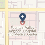 Fountain Valley Regional Hospital & Medical Center on map