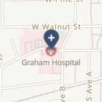 Graham Hospital Association on map