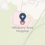 Hillsboro Area Hospital on map
