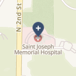 St Joseph Memorial Hospital on map