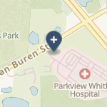 Parkview Whitley Hospital on map