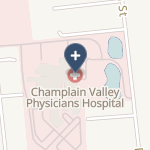 Champlain Valley Physicians Hospital Medical Ctr on map