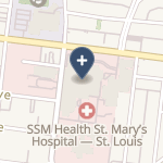 Ssm Health St Mary's Hospital - St Louis on map