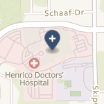 Henrico Doctors' Hospital on map