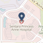 Sentara Princess Anne Hospital on map