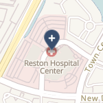 Reston Hospital Center on map