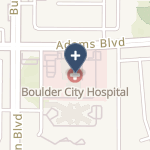 Boulder City Hospital on map