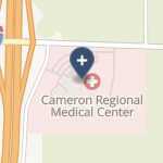 Cameron Regional Medical Center on map