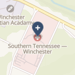 Southern Tennessee Regional Hlth System Winchester on map