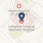 Lafayette Surgical Specialty Hospital on map