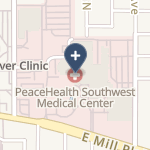 Peacehealth Southwest Medical Center on map
