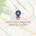 St Claire Regional Medical Center on map