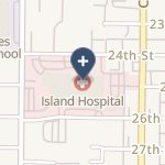 Island Hospital on map