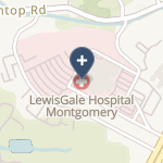 Lewisgale Hospital Montgomery on map