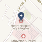 Heart Hospital Of Lafayette on map