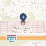 Willis Knighton Bossier Health Center on map