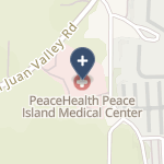 Peacehealth Peace Island Medical Center on map