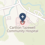 Carilion Tazewell Community Hospital on map