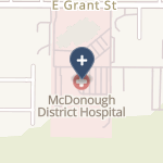 Mc Donough District Hospital on map