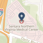 Sentara Northern Virginia Medical Center on map