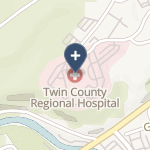 Twin County Regional Hospital on map