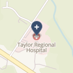 Taylor Regional Hospital on map