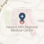Hazard Arh Regional Medical Center on map