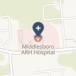 Middlesboro Appalachian Regional Healthcare Hospit on map