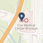 Cox Medical Center Branson on map