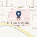 Tri-State Memorial Hospital on map