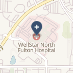 Wellstar North Fulton Hospital on map