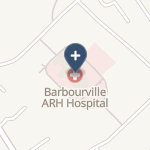 Barbourville Arh Hospital on map