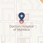 Doctors Hospital Of Manteca on map