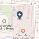 St Mary Mercy Hospital on map