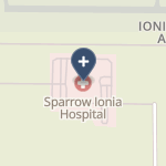 Sparrow Ionia Hospital on map