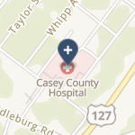 Casey County Hospital on map