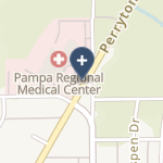 Pampa Regional Medical Center on map