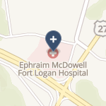 Ephraim Mcdowell Fort Logan Hospital on map
