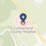 Cumberland County Hospital on map