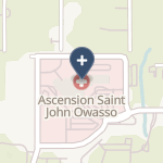 St John Owasso on map