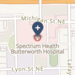 Spectrum Health - Butterworth Campus on map