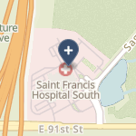 Saint Francis Hospital South, Llc on map