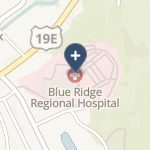 Blue Ridge Regional Hospital, Inc on map