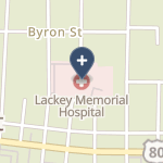 Lackey Memorial Hospital on map