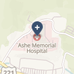 Ashe Memorial Hospital on map