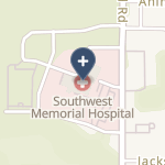 Southwest Memorial Hospital on map