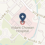 Vidant Chowan Hospital on map