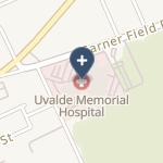 Uvalde Memorial Hospital on map