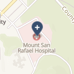 Mt San Rafael Hospital on map